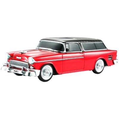 RADIO ALTAVOZ COCHE RETRO CHEVROLET ROJO
