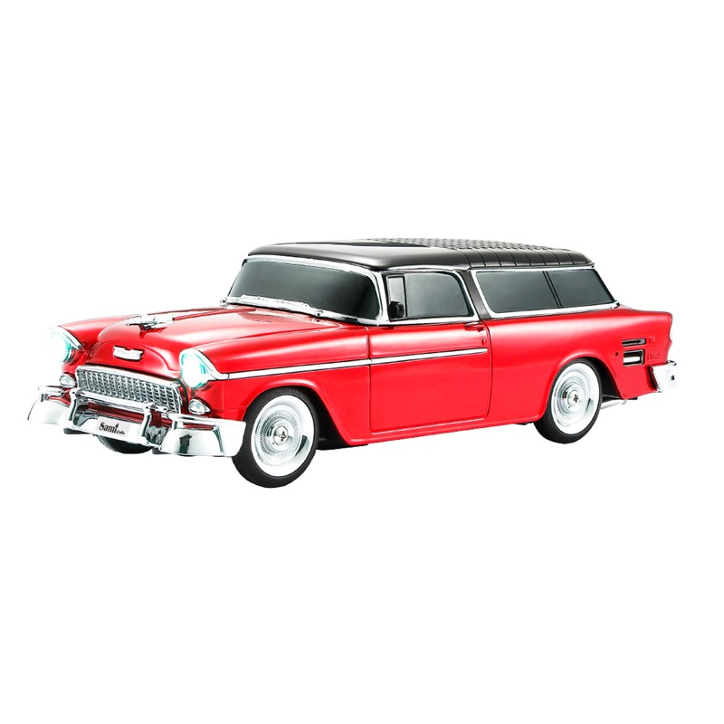 RADIO ALTAVOZ COCHE RETRO CHEVROLET ROJO