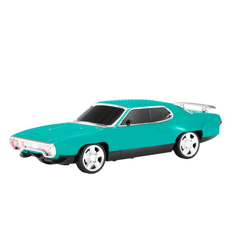 RADIO ALTAVOZ COCHE RETRO DODGE VERDE