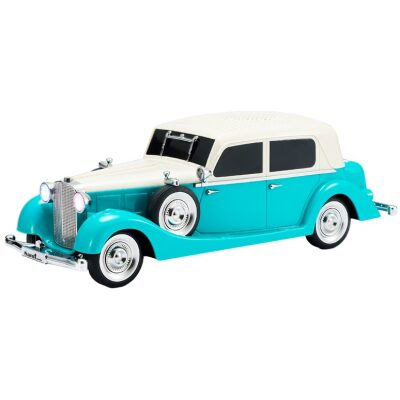 RADIO ALTAVOZ COCHE RETRO LINCOLN TURQUESA