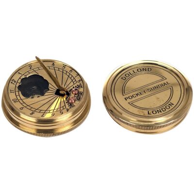 BRUJULA / RELOJ SOLAR POCKET SUNDIAL