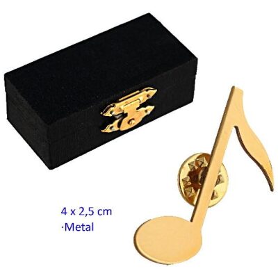 PIN NOTA MUSICAL CORCHEA EN ESTUCHE