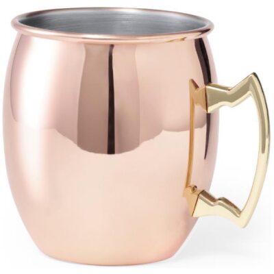 TAZA ACERO INOX  COLOR COBRE 500 ML 