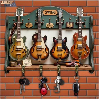 CUELGA LLAVES GUITARRAS ELECTRICAS
