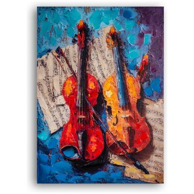 CUADRO 50X70 VIOLINES