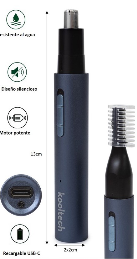 DEPILADOR NARIZ-OIDO RECARGABLE