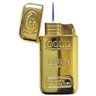 MECHERO TURBO LINGOTE DE ORO