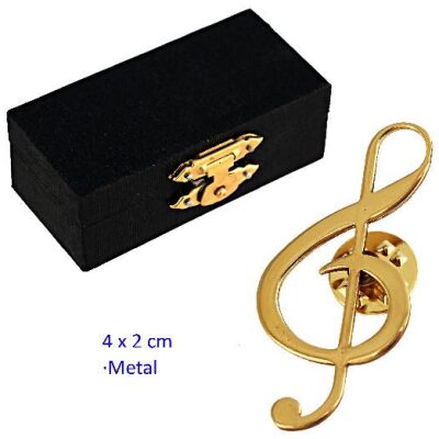 PIN CLAVE SOL DORADO CON ESTUCHE
