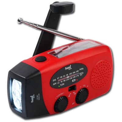 RADIO SAMI ROJA DINAMO SOLAR-2 BANDAS