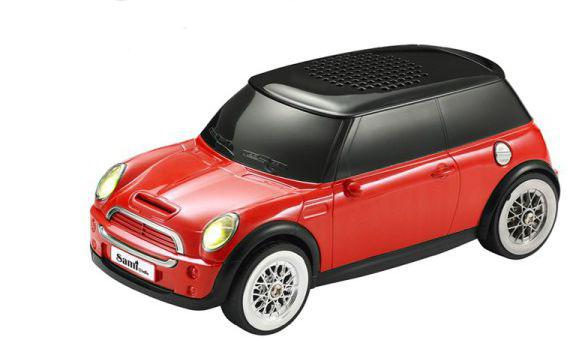 RADIO ALTAVOZ MINI COOPER ROJO
