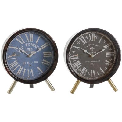 RELOJ MESA REDONDO 20 CM  HOTEL PARIS 2 COL 