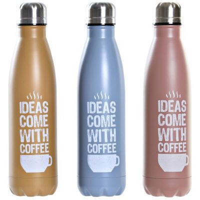 TERMO  LAS IDEAS VIENEN ACOMPAÑADAS DE CAFE 